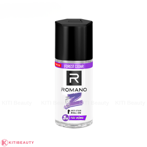 Lăn Khử Mùi Nam Romano Gen Z Forest Cedar 40ml